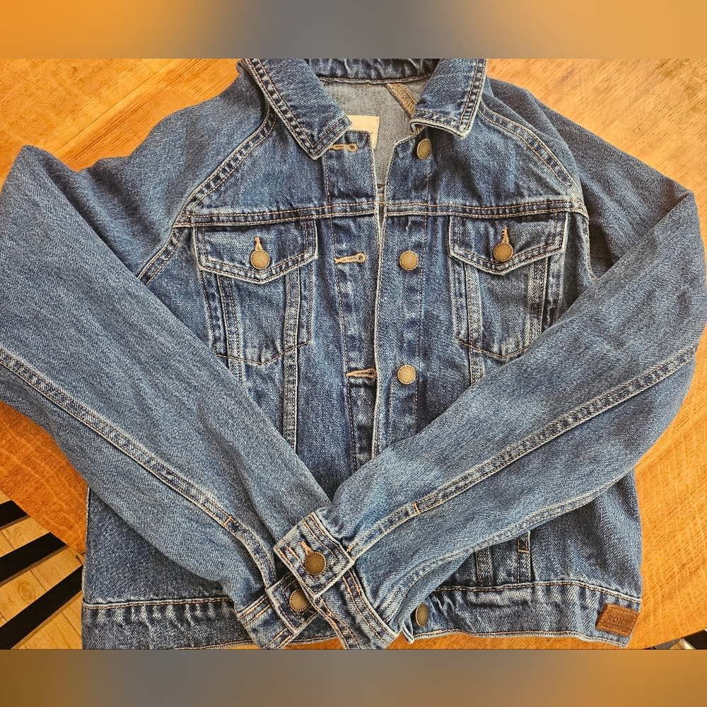 Roxy Classic Blue Jean Jacket